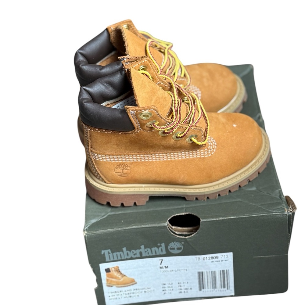 Timberland Tan Leather Boots